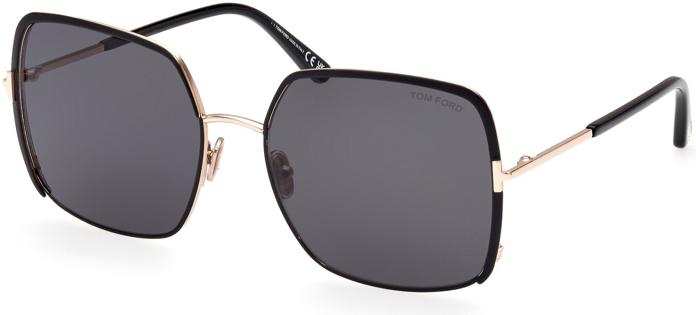 Women Tom Ford FT1006 Raphaela 02A 60MM Sunglasses 889214385086 | eBay