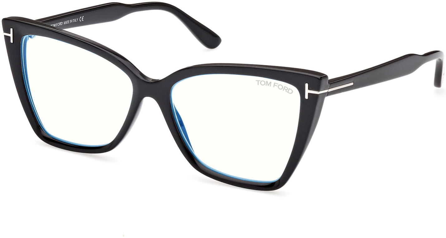 Women Tom Ford FT5844-B 001 55MM Eyeglasses 889214360908 | eBay